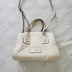 💥Guess White Satchel - Handbags💥